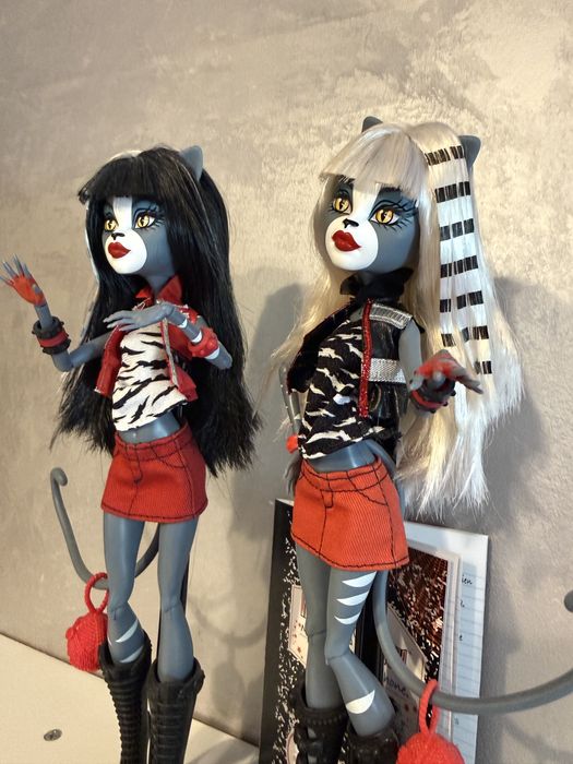 Lalki Monster High - Meowlody i Purrsephone