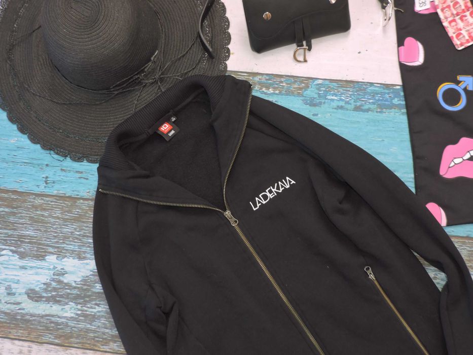 Identy Game czarna rozpinana bluza zamki M