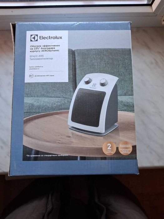Тепловентилятор Electrolux EFH/C-5115 — новий