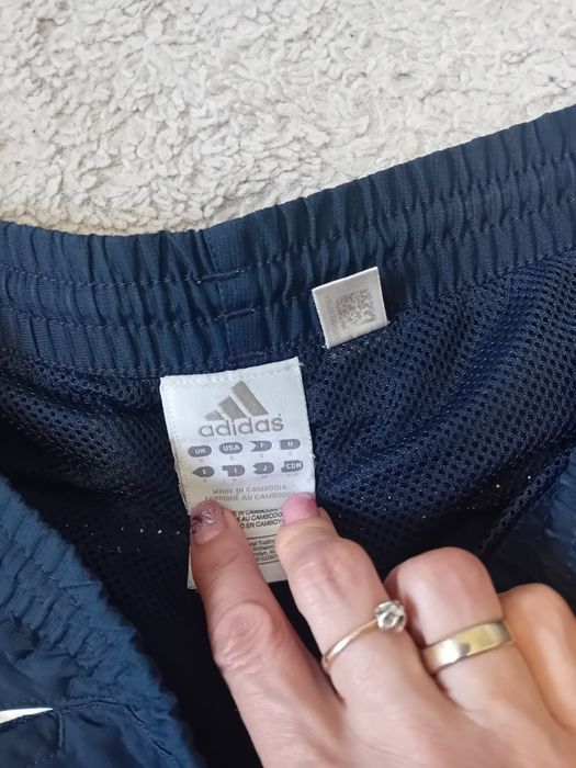 #adidas spodnie granatowe capri