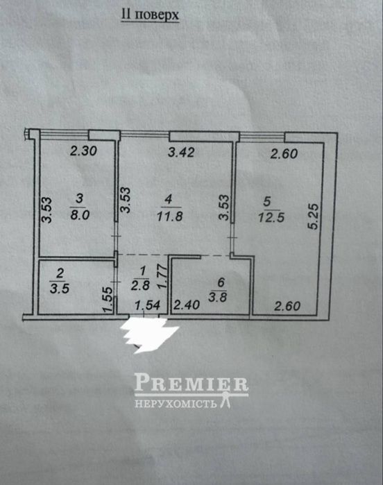 2-rooms apartment apartment by the address st. Kitoboynaya (area 43 m²) - Atlanta.ua - photo 8