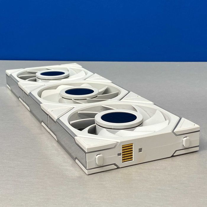 Lian Li UNI Fan TL120 LCD RGB Reverse PWM Branco 120mm (Pack 3x)