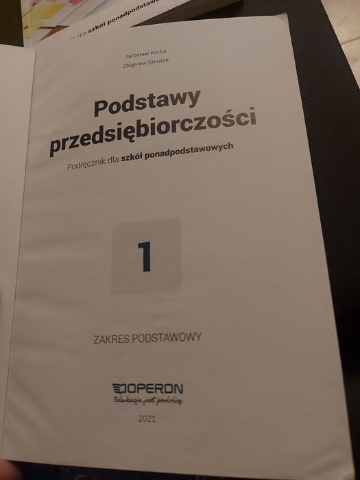 sprzedam używany podręcznik