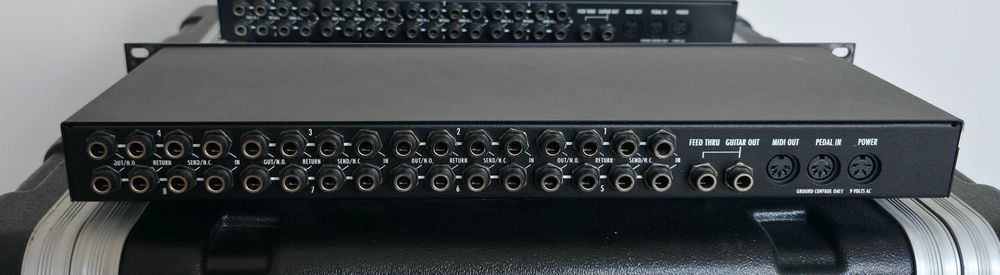 Voodoo Lab GCX Audio Switcher – Pętla efektów MIDI, stan bdb technicznie, zasilacz