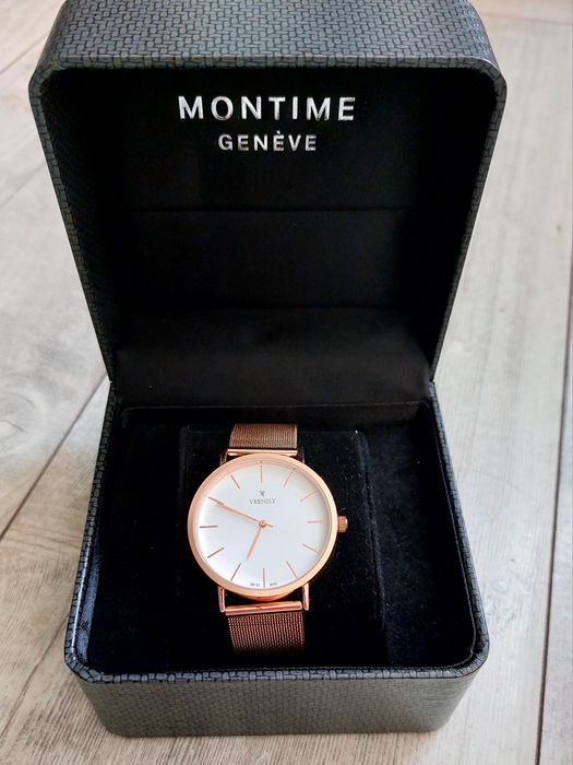 Жіночий годинник марки VRENELY збірка на фабриці в м. Женева, Швейцарі