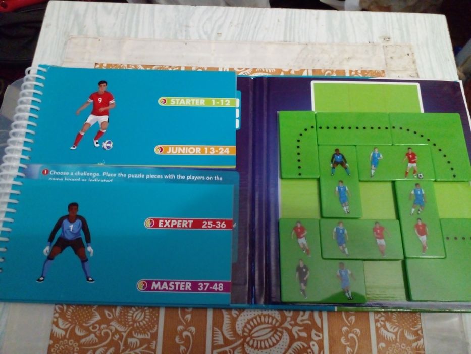 Винтажная настольная игра "футбольные  правила и схемы игры в футбол"