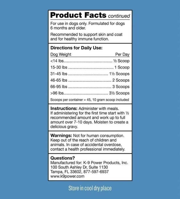 Show Stopper K9 добавка для шерсти и кожи собак витамины Puppy Gold K9