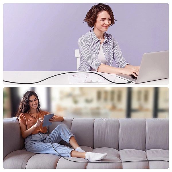 Kabel micro Usb - Usb 2.4a 2m Joyroom S-am018a14 - czarny