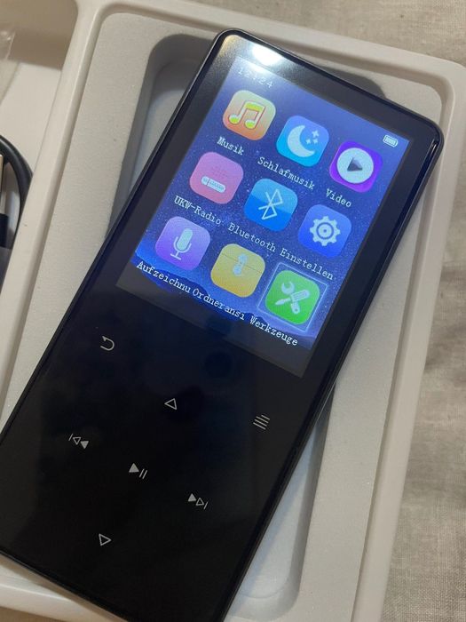 MP3-плеєр на 64 ГБ Bluetooth 5.3,, звук Hi-Fi без втрат, FM-радіо