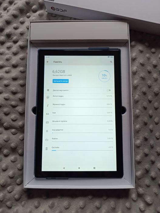 НОВИЙ! Планшет BDF H39 4/64 ГБ, 4G LTE, 10.1 дюйма, 6000 мАг