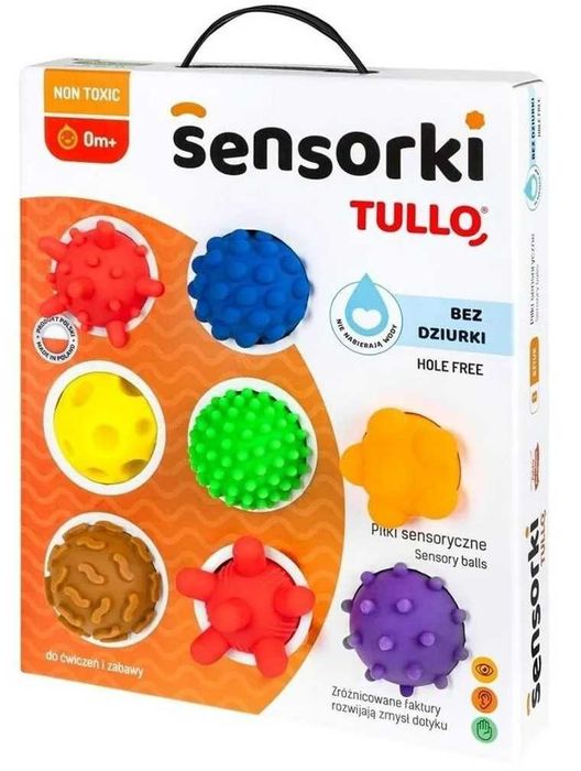 Piłeczki sensoryczne dla dzieci 8.