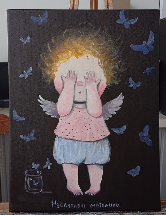 Картины маслом по мотивам Гапчинской. Ручная работа, живопись, подарок