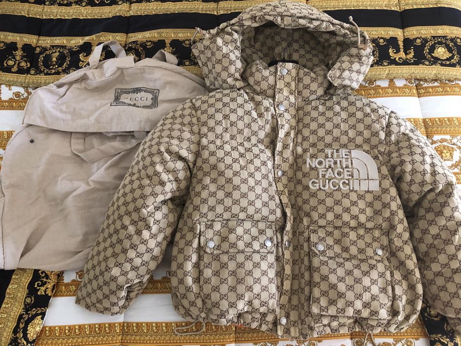 Casaco Gucci North Face 100% autentico S