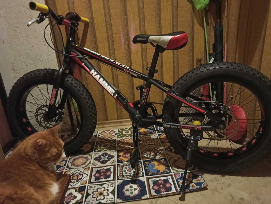 Фэтбайк Hammer в отличном состоянии