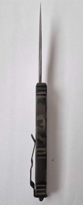 Microtech Ultratech Olive Camo Signature Series