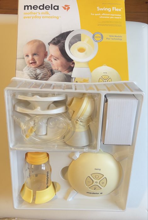 Extrator Leite Medela Swing Flex - Novo
