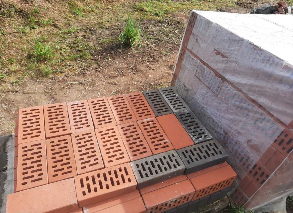 Cegła klinkierowa czerwona LODE JANKA Nowa paleta 420 szt + gratis