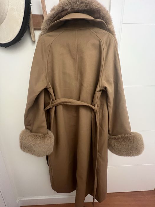 Casaco comprido Whithe & Vodoo novo com etiqueta