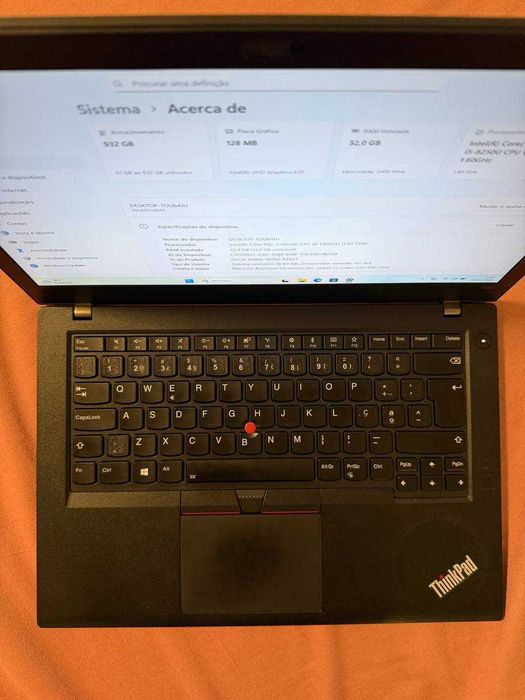 Lenovo ThinkPad T480 14" 2017 - i5-8250U - 32GB RAM - 1TB SSD