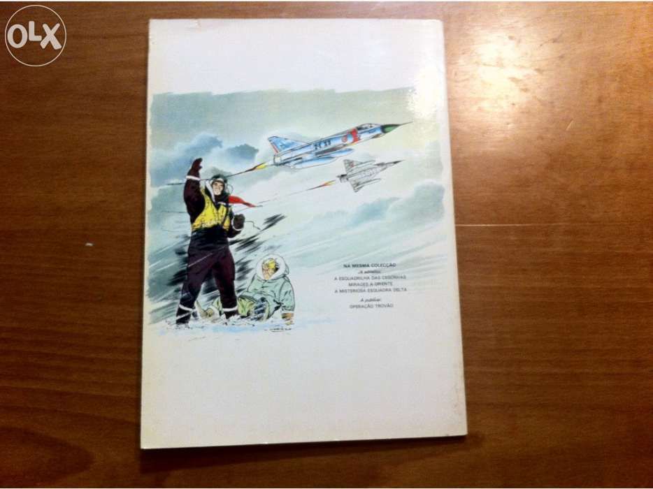 Livro de banda desenhada uma aventura de tanguy e laverdure "a mister