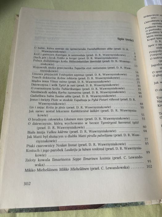 Ptaki czarownicy Baśnie fińskie