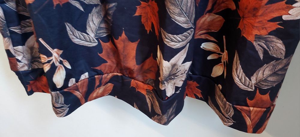 Nowa Elegancka sukienka damska Plus Size XL z długim rękawem