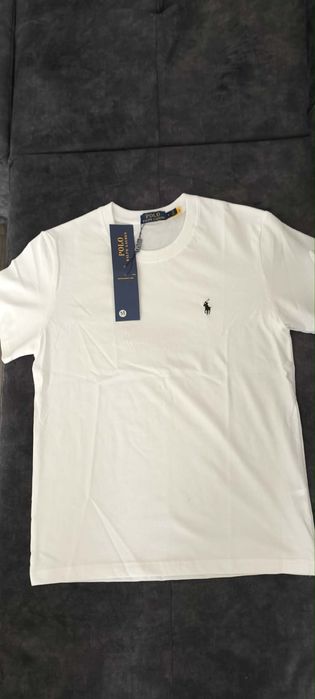 Koszulka ralph lauren biala M