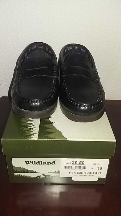 Sapatos Wildland azul escuro 36