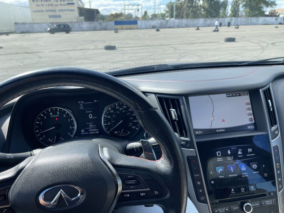 Infiniti Q50 Red sport 400