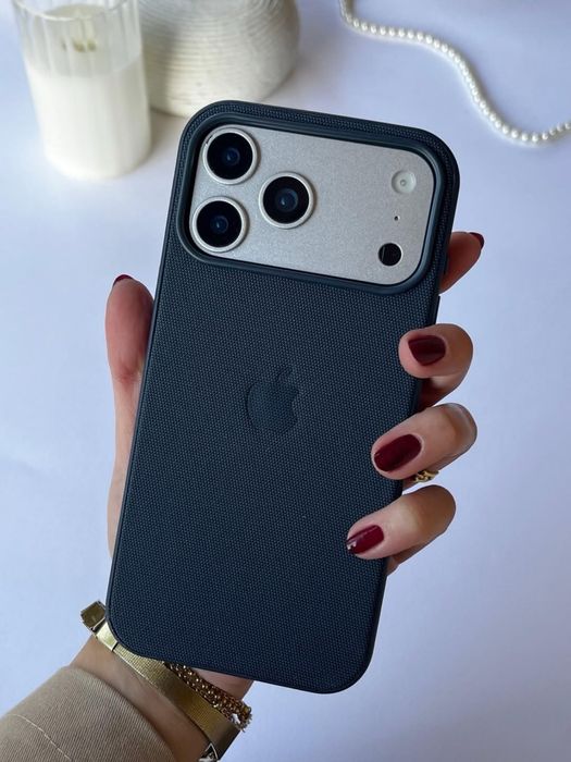 Чехол айфон 17 про макс | 18 про мак TechWoven. Чохол iPhone 17 Pro Max | 18 Pro Max TechWoven противоударный тканевый чехол iphone MagSafe