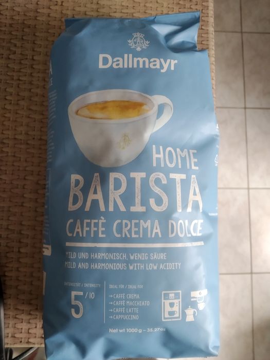 Barista crema kawa dallmayr 1 kg ziarnista