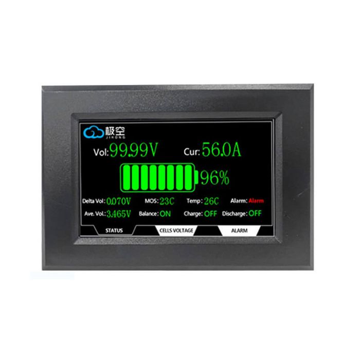 Display 4,3” JK BMS com cabos NOVO
