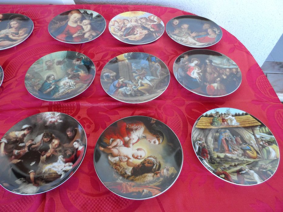 Pratinhos decorativos de Natal