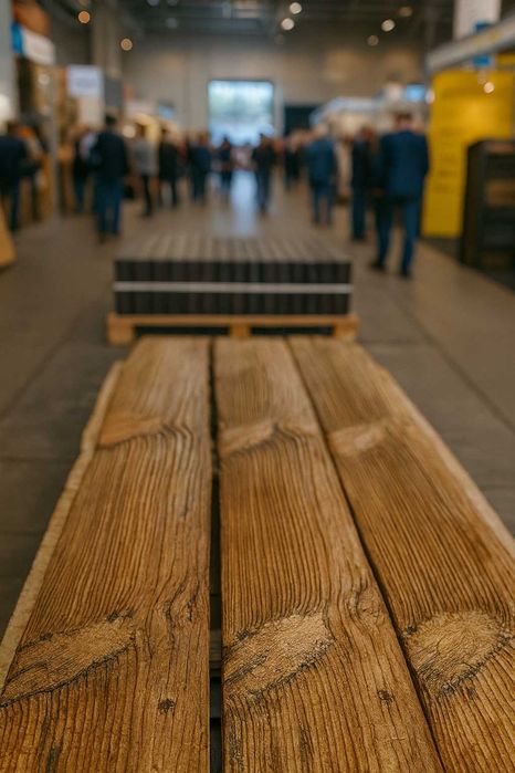 Deska długa tarasowa lub ogrodzeniowa, rustykalna i modern