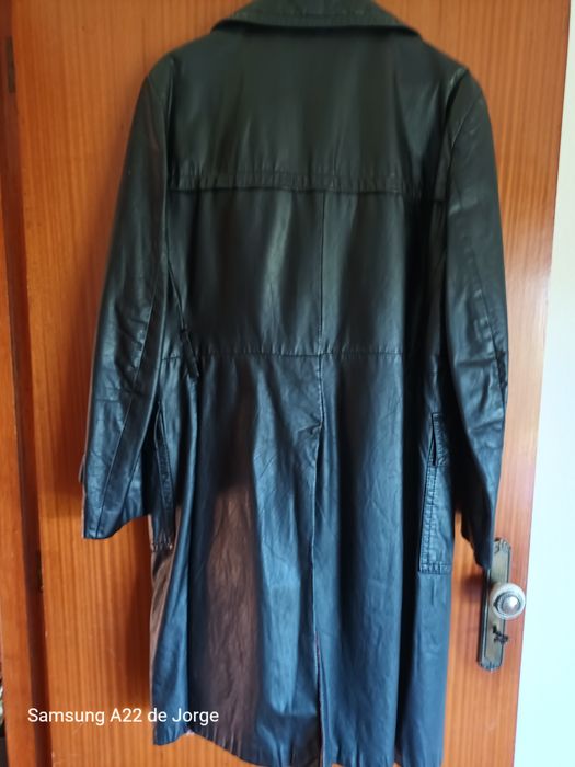 Casaco em couro vintage