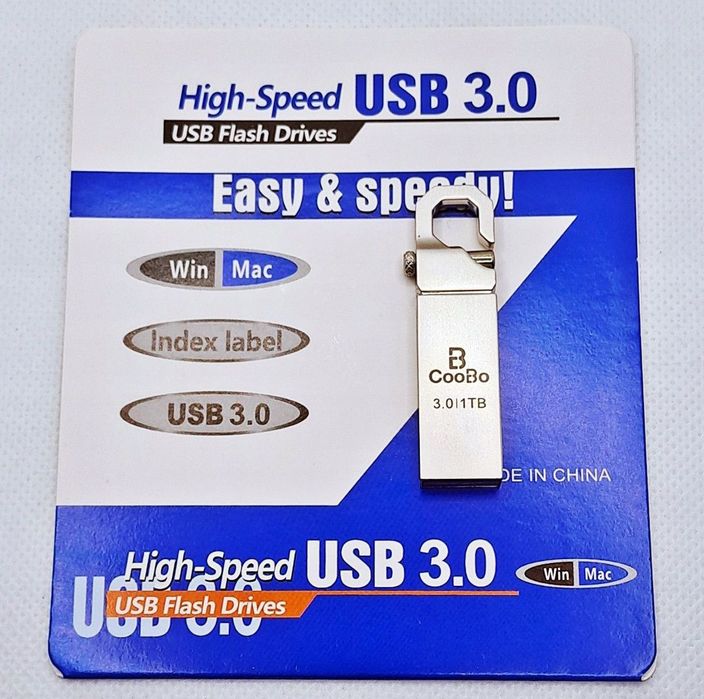 Pendrive CooBo Silver 1 TB usb srebrny