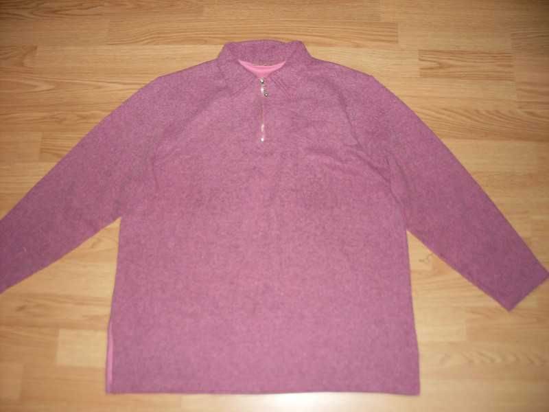 sweter damski liliowy