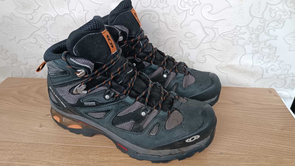 Ботинки берцы Кожа Salomon X Mid Gote tex 44 размер 28 см Vietnam