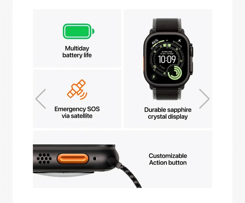 Apple watch ultra 3 fechado