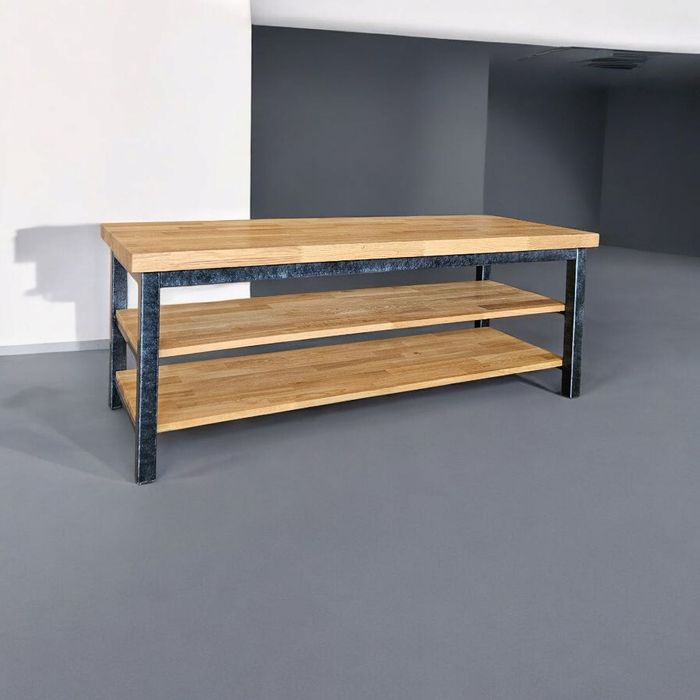 Stolik audio szafka RTV 100% drewna dębowego