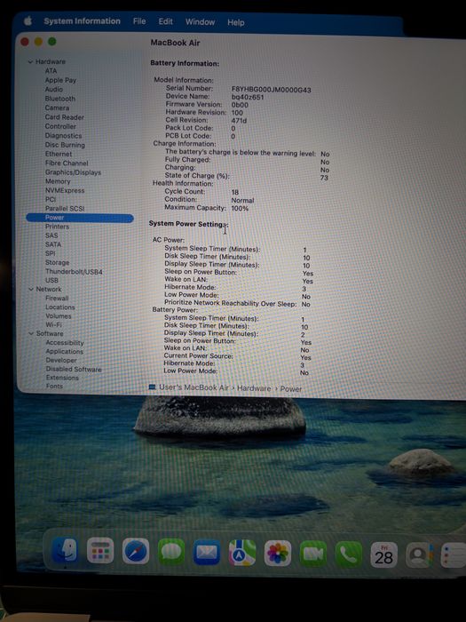 MacBook Air 13” M4 – 16GB / 256GB – Blue