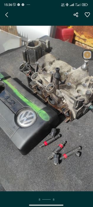 Гбц блок распредвал шкода 1.2 12v 6v Polo, seat Ibiza, Skoda fabia