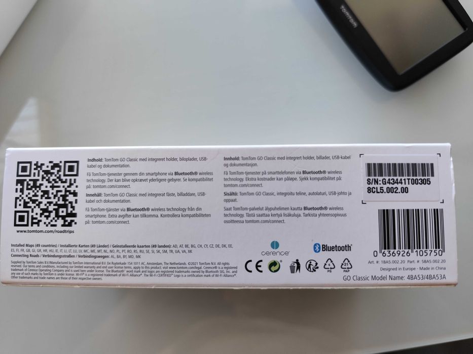 GPS TOMTOM Go Classic 5''