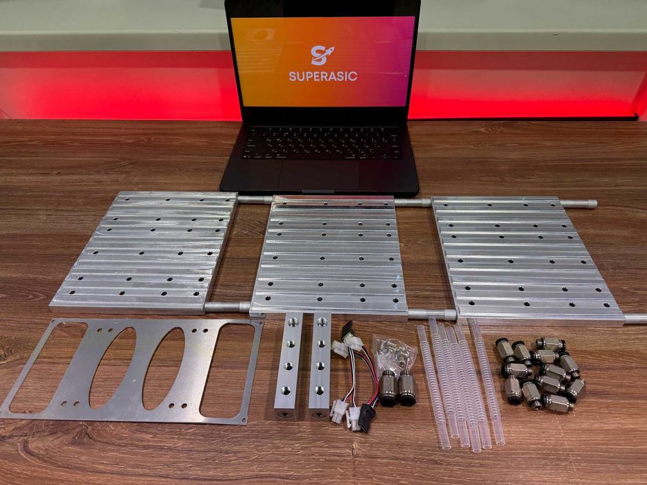 Наявність! Комплект водоблоків для Asic Antminer L9 + Гарантія