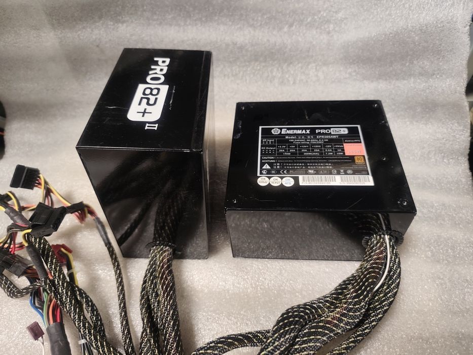 Блок живлення Enermax Pro 82+ 385Watt EPR385AWT 80Plus Bronze 1*(6+2)