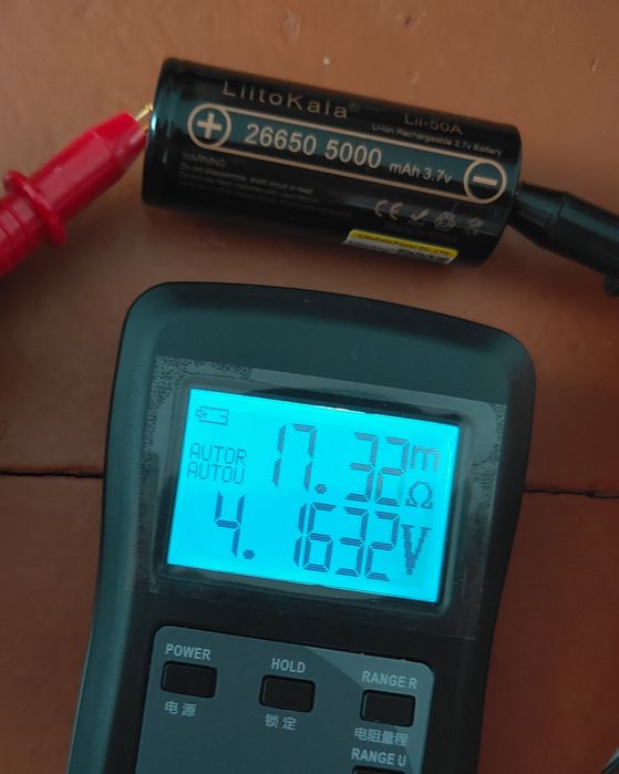 Акумулятор 26650 LiitoKala Lii-50A 5000mAh 20A Li-ion Нові Оригінал