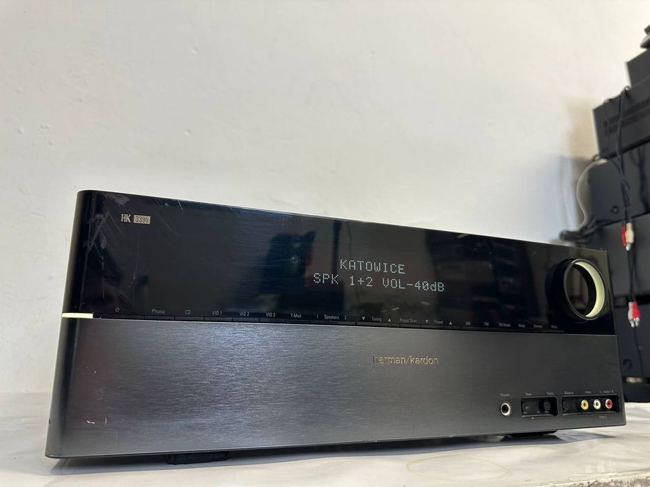 Harman Kardon HK 3390 – amplituner stereo Hi-Fi 2x80W, Phono, FM/RDS