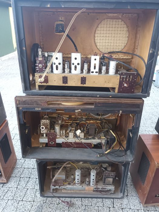 Stare radia lampowe zestaw 8 sztuk