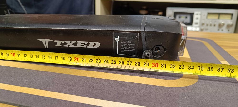 Батарея - з електровелосипеда LI-ON 36V -10.4Ah