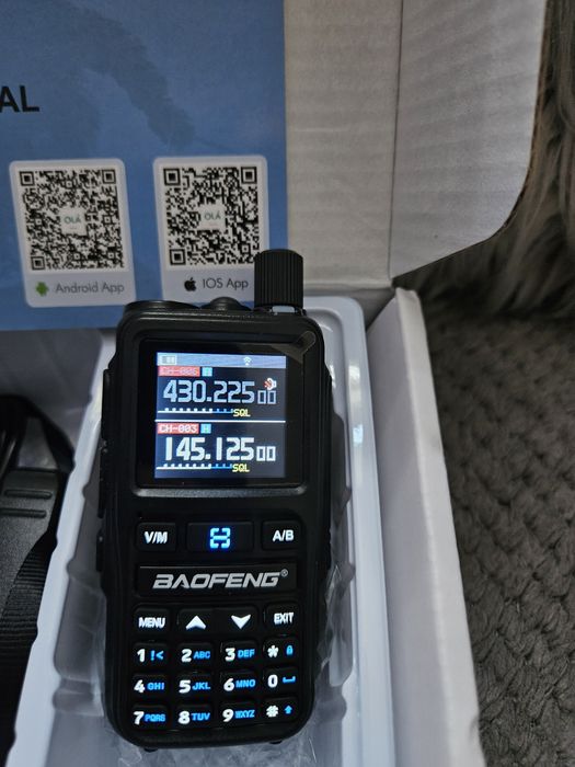 Baofeng uv5r mini Bluetooth Airband vhf uhf radio trx transceiver